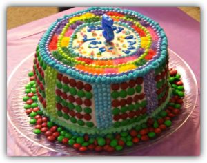 colors cake Autism cakes