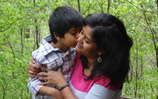 When a kiss from my son broke a common autism myth for me