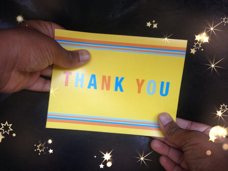 To the hairdresser – Thank you!